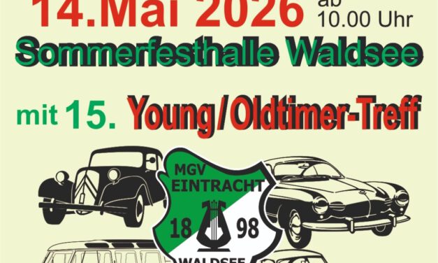 Vatertagstreffen für Oldtimer in Waldsee